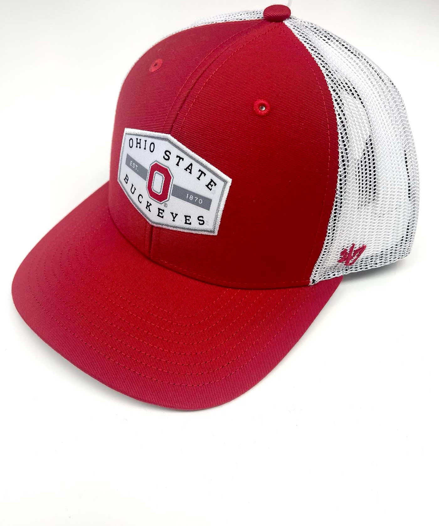 OHIO STATE BUCKEYES RED CONVOY 47 TRUCKER